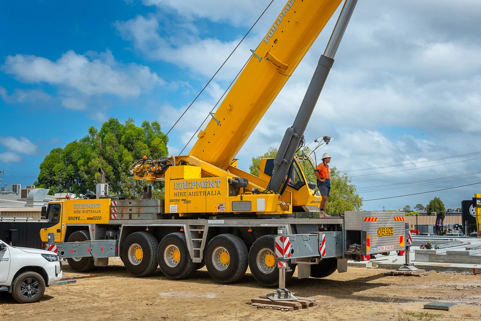 JD Rigging & Construction, Equipment Hire Australia crane for hire